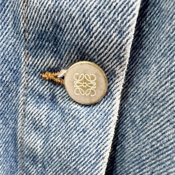 āsoldāAuthentic Loewe Blue Denim Jacket - Picture 5 of 8